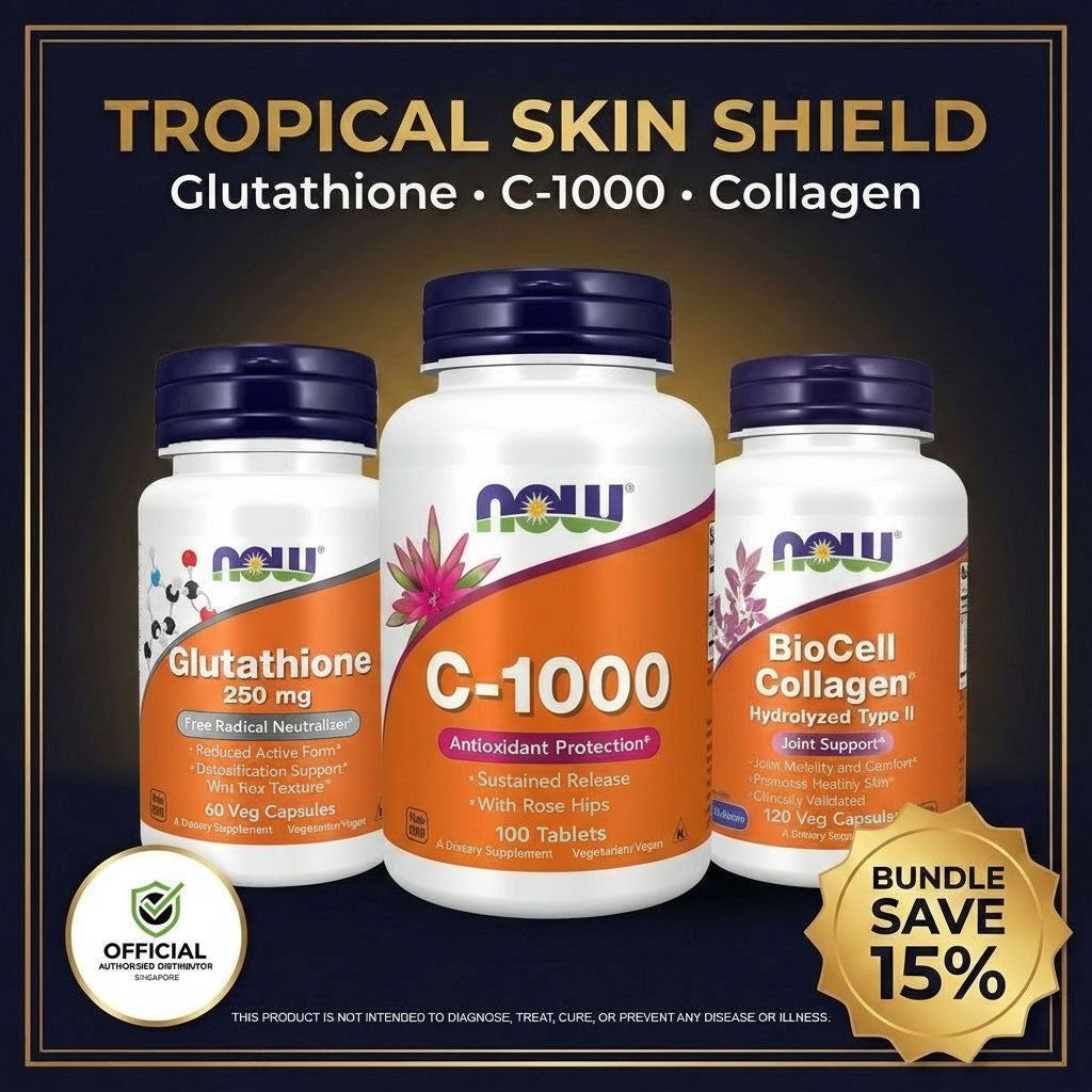 glutathione singapore buy Now Tropical Skin Shield | + Vit C + Marine Collagen | Skin Health Bundle For SG Women Superior Source NO SHOT cream with tranexamic acid and astaxanthin Form:Suppositories
