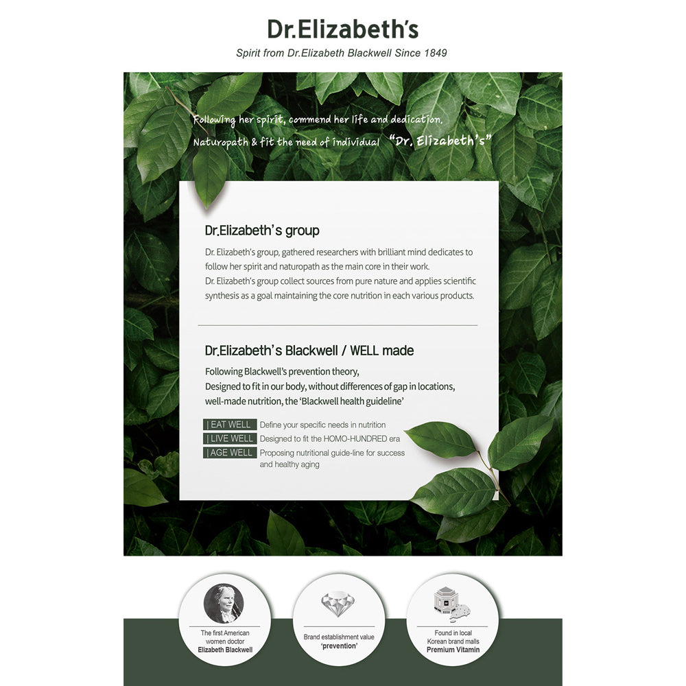 Dr. Elizabeth’s Calcium 500+ Magnesium 250 1,500mg x 210 tablets for optimal joint health - Bloom Concept