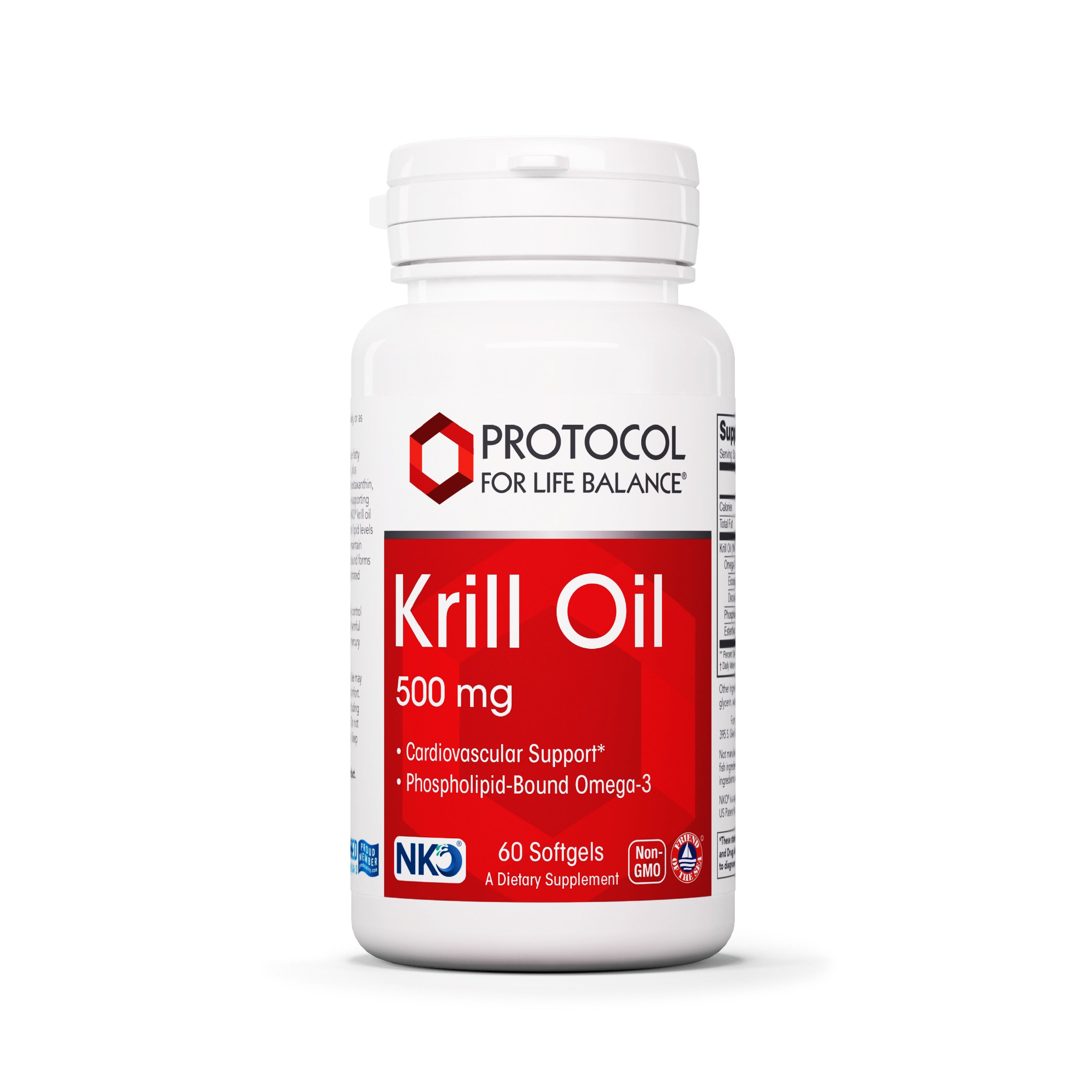 Protocol for Life Balance, Neptune Krill Oil, 500 mg, 60 Softgels Vitamins & Supplements Protocol For Life Balance