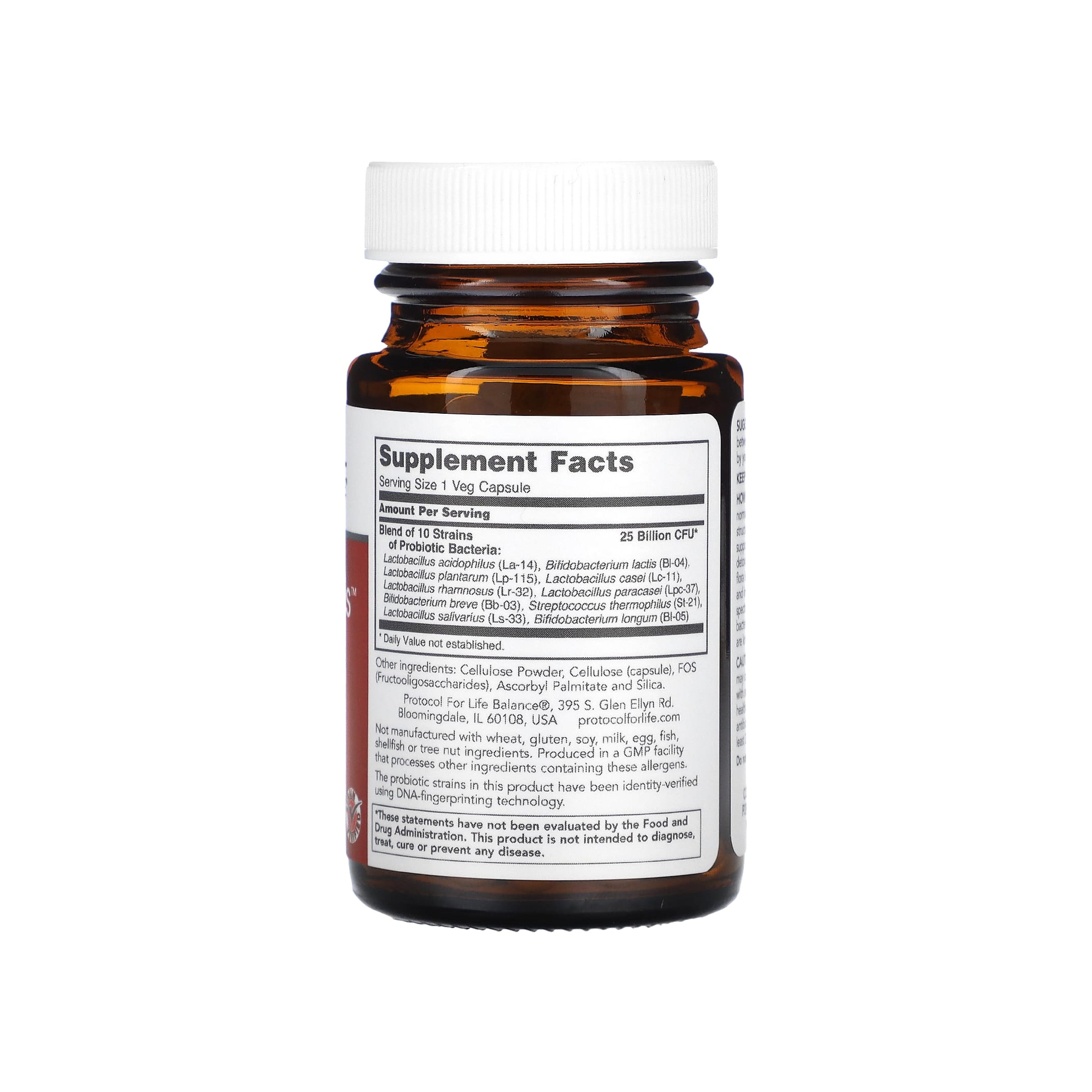 Protocol for Life Balance, ProtoDophilus, 25 Billion, 50 Veg Capsules Vitamins & Supplements Protocol For Life Balance