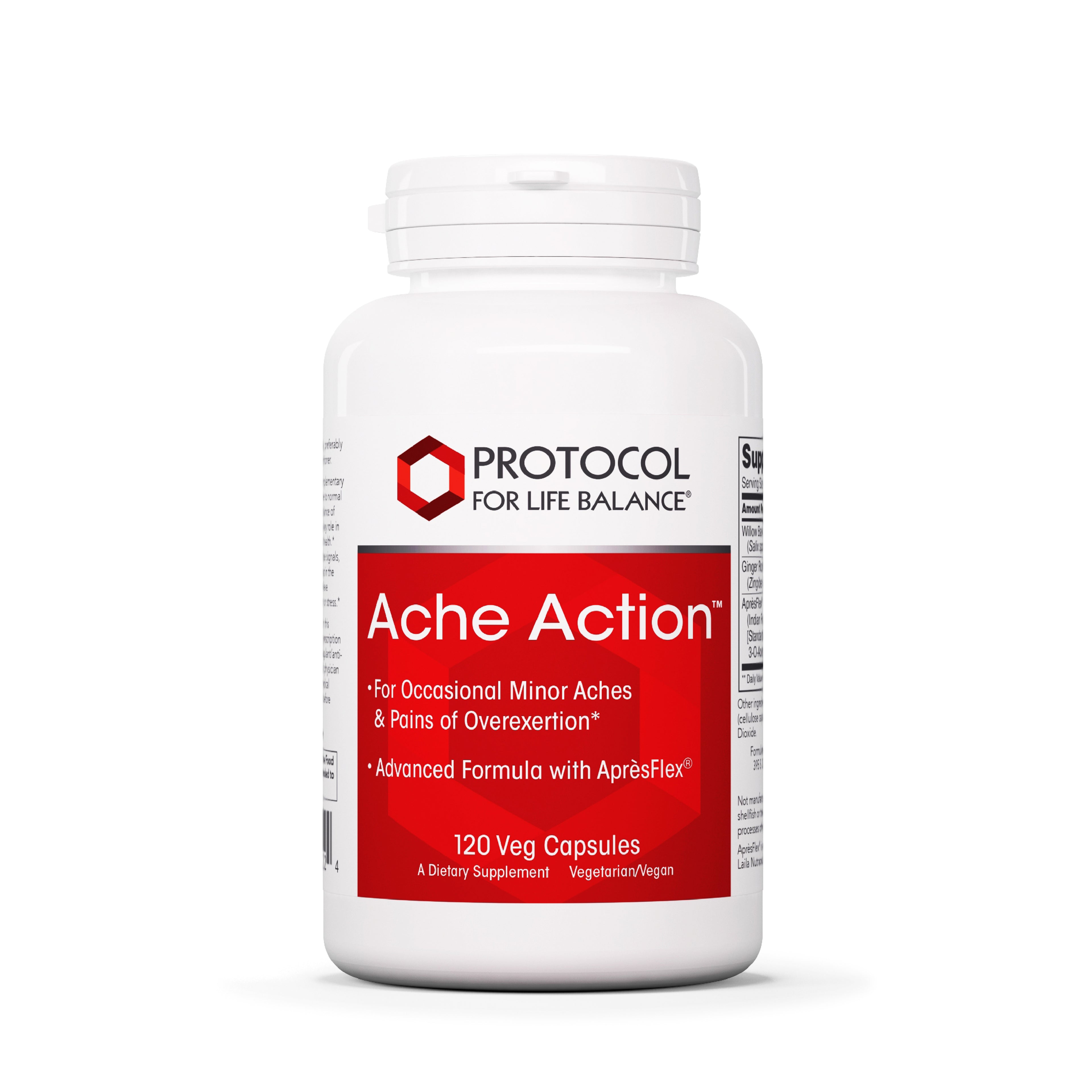 Protocol for Life Balance, Ache Action, 120 Veg Capsules Protocol For Life Balance