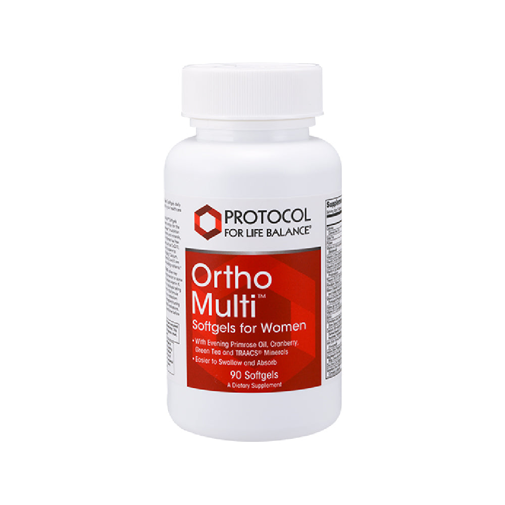 Protocol for Life Balance, Ortho Multi for Women, 90 Softgels Supplement Protocol For Life Balance