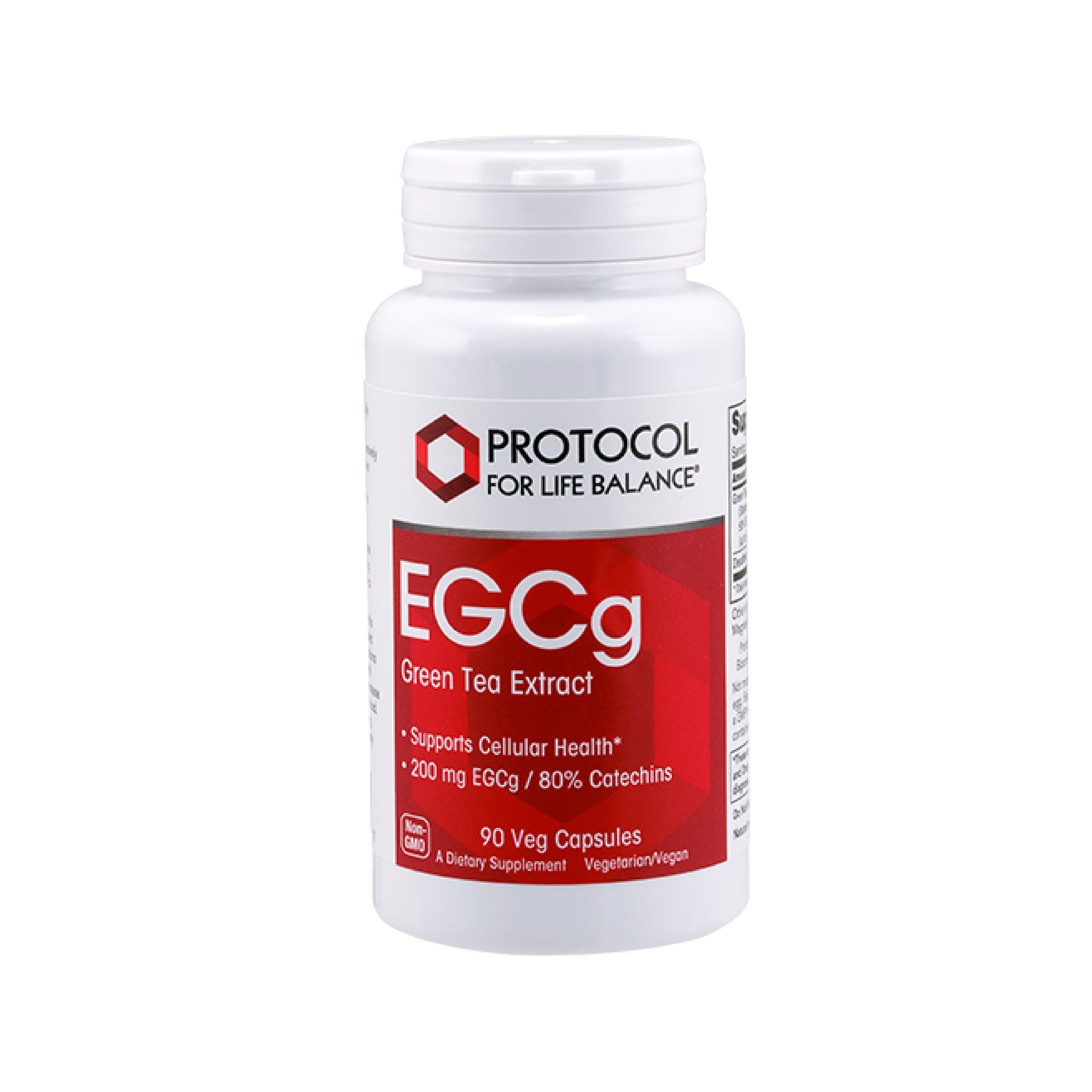 Protocol for Life Balance, EGCg Green Tea Extract, 200 mg, 90 Veg Capsules Vitamins & Supplements Protocol For Life Balance