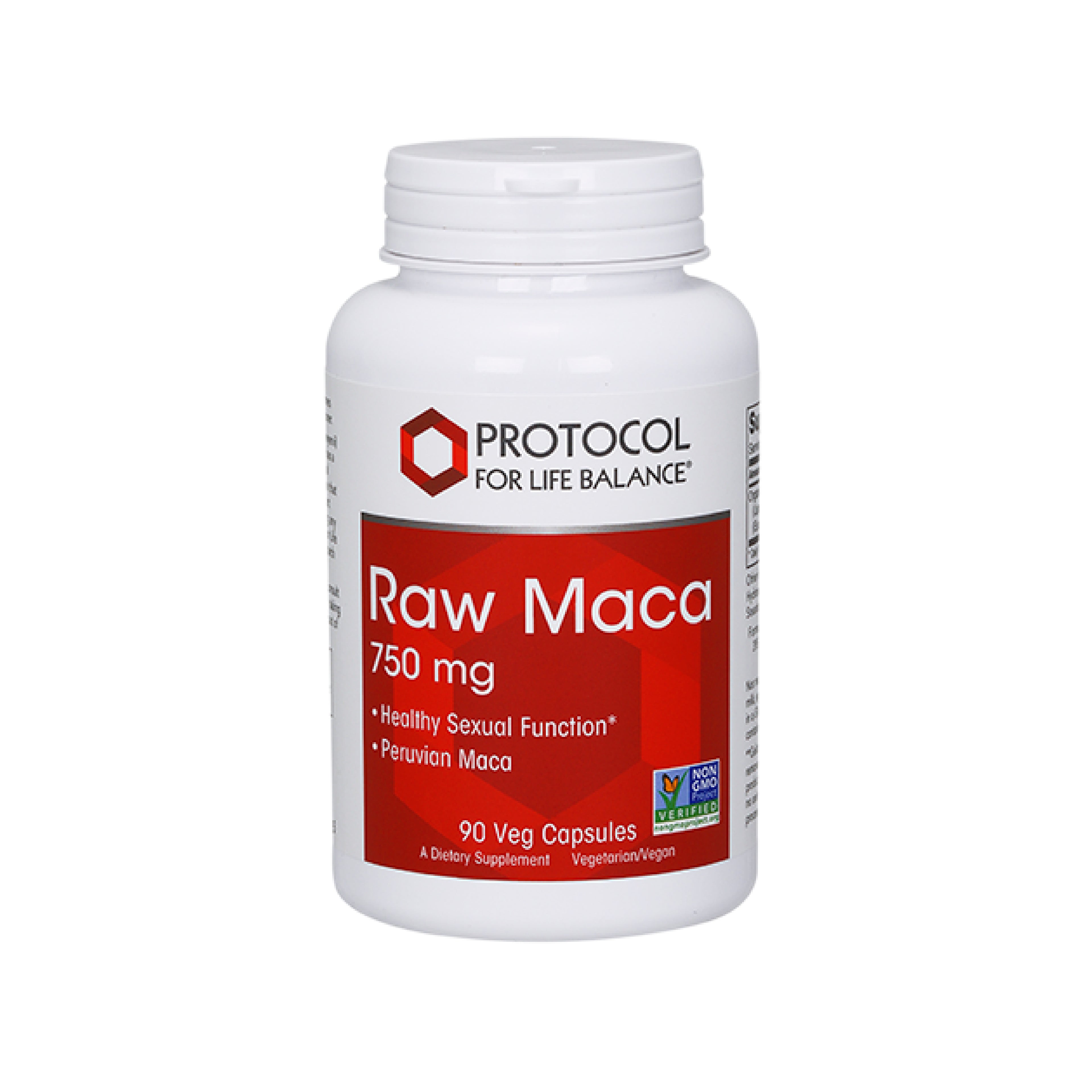 Protocol for Life Balance, Raw Maca, 750 mg , 90 Veg Capsules Healthy Sexual Protocol For Life Balance