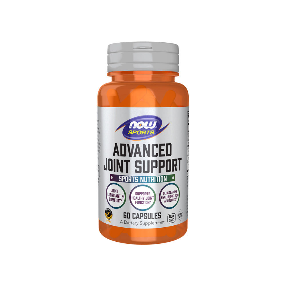 NOW Sports Nutrition, Advanced Joint Support, Glucosamine, Hyaluronic Acid, ApresFlex, 60 Capsules Vitamins & Supplements NOW Foods USA