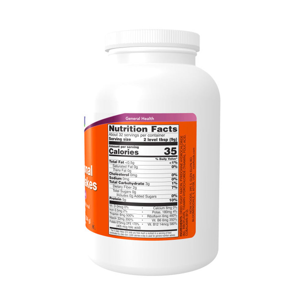 NOW Supplements, Nutritional Yeast Flakes, Fortified with Additional B-Vitamins, Super Food, 10-Ounce Vitamins & Supplements NOW Foods USA