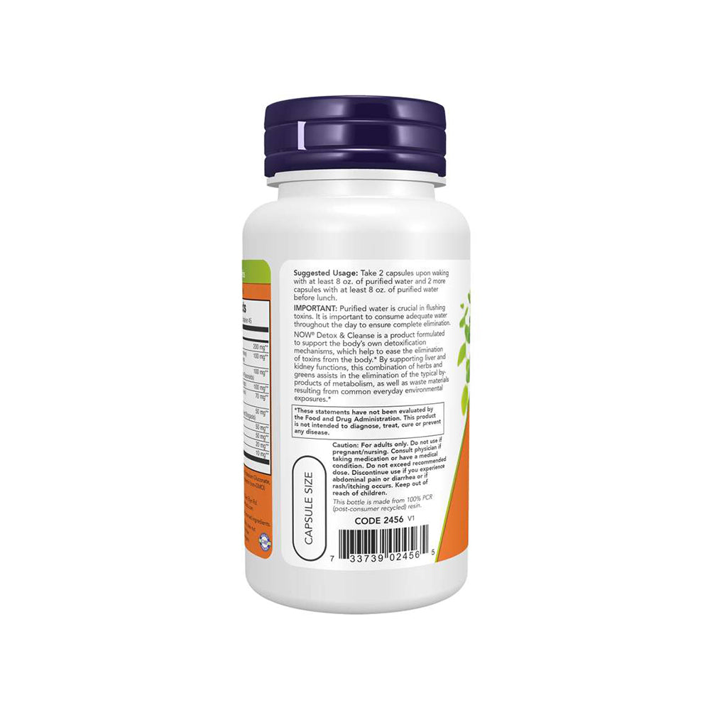 NOW Supplements, Detox and Cleanse, Liver and Kidney Support, 90 Veg Capsules Vitamins & Supplements NOW Foods USA