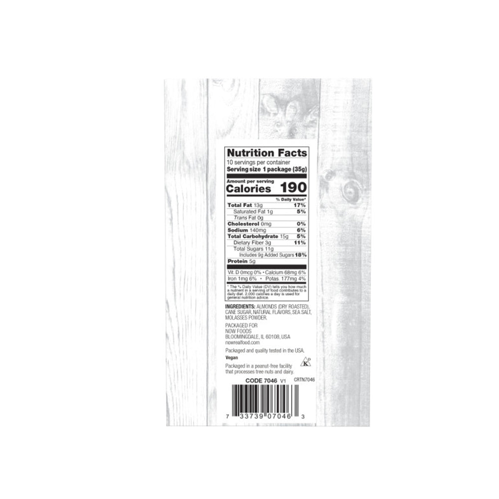 NOW Foods, Salted Caramel Almonds, Crafted in Small Batches, 10 Single Packets Natural Foods NOW Foods USA