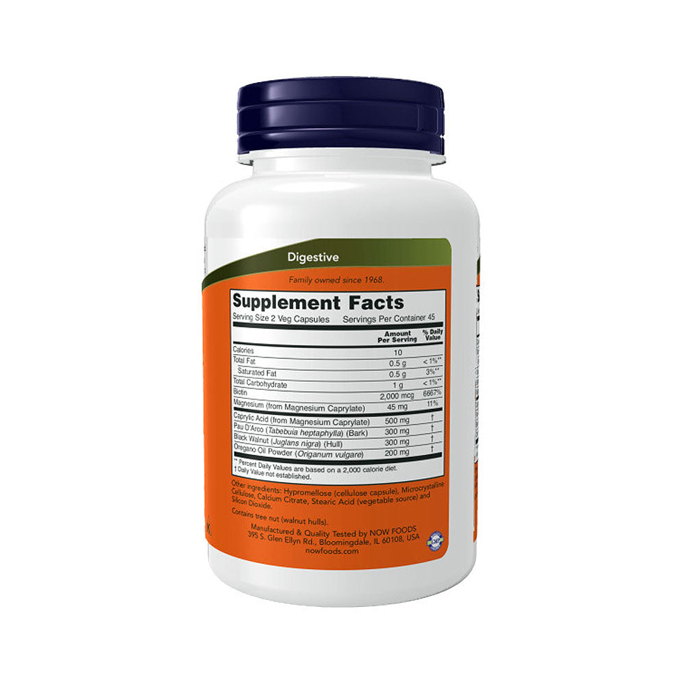 NOW Supplements, Candida Support with Pau D&