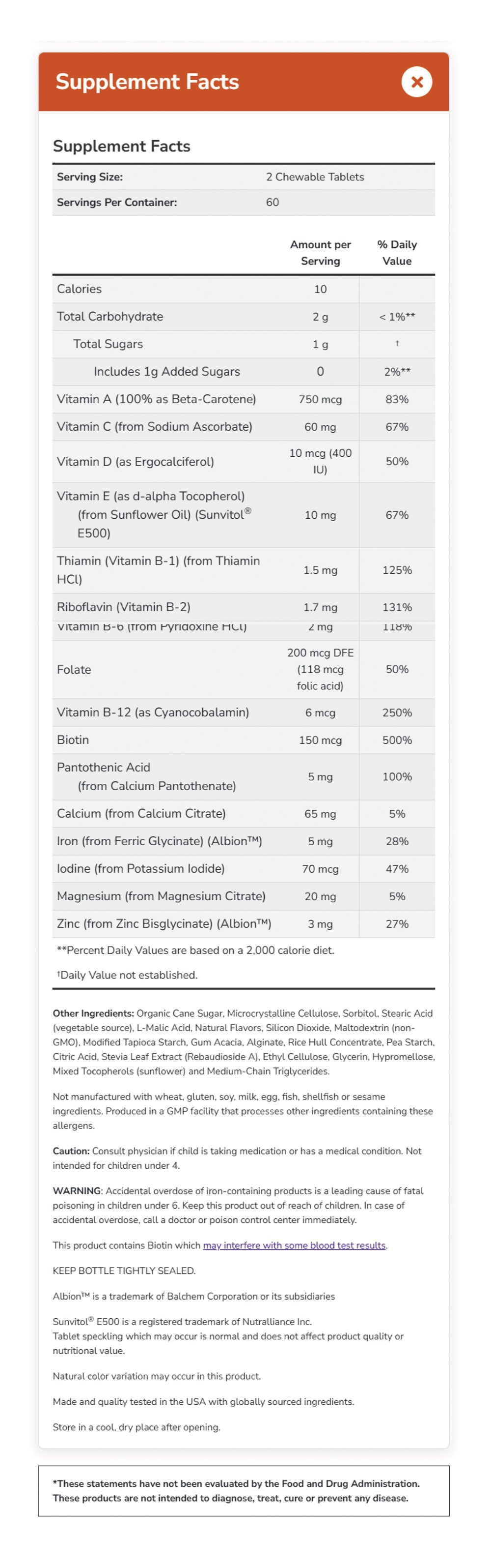 NOW Kids Supplements, Kid Vits Multivitamin, Grape Flavor, 120 Chewable Tablets Vitamins & Supplements NOW Foods USA