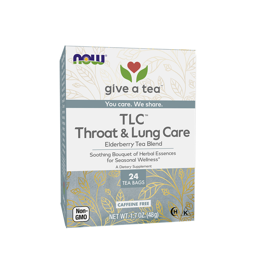 NOW Foods, TLC™ Tea, Seasonal Well-Being, Soothing Bouquet of Herbal Essences, Caffeine-Free, Premium Unbleached Tea Bags with our no-staples design, 24-Count Natural Foods NOW Foods USA
