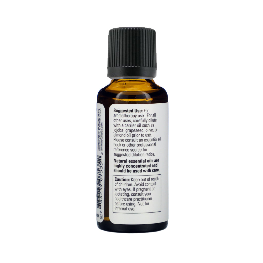 NOW Essential Oils, Citronella Oil, Freshening Aromatherapy Scent, Steam Distilled, 100% Pure, Vegan, Child Resistant Cap, 1-Ounce (30 ml) - Bloom Concept