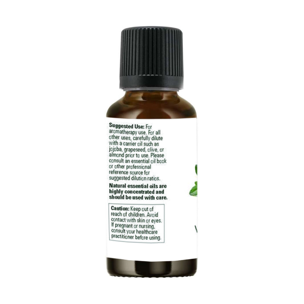 NOW Essential Oils, White Thyme Oil, Empowering Aromatherapy Scent, Steam Distilled, 100% Pure, Vegan, Child Resistant Cap, 1-Ounce (30ml) Essential oils NOW Foods USA