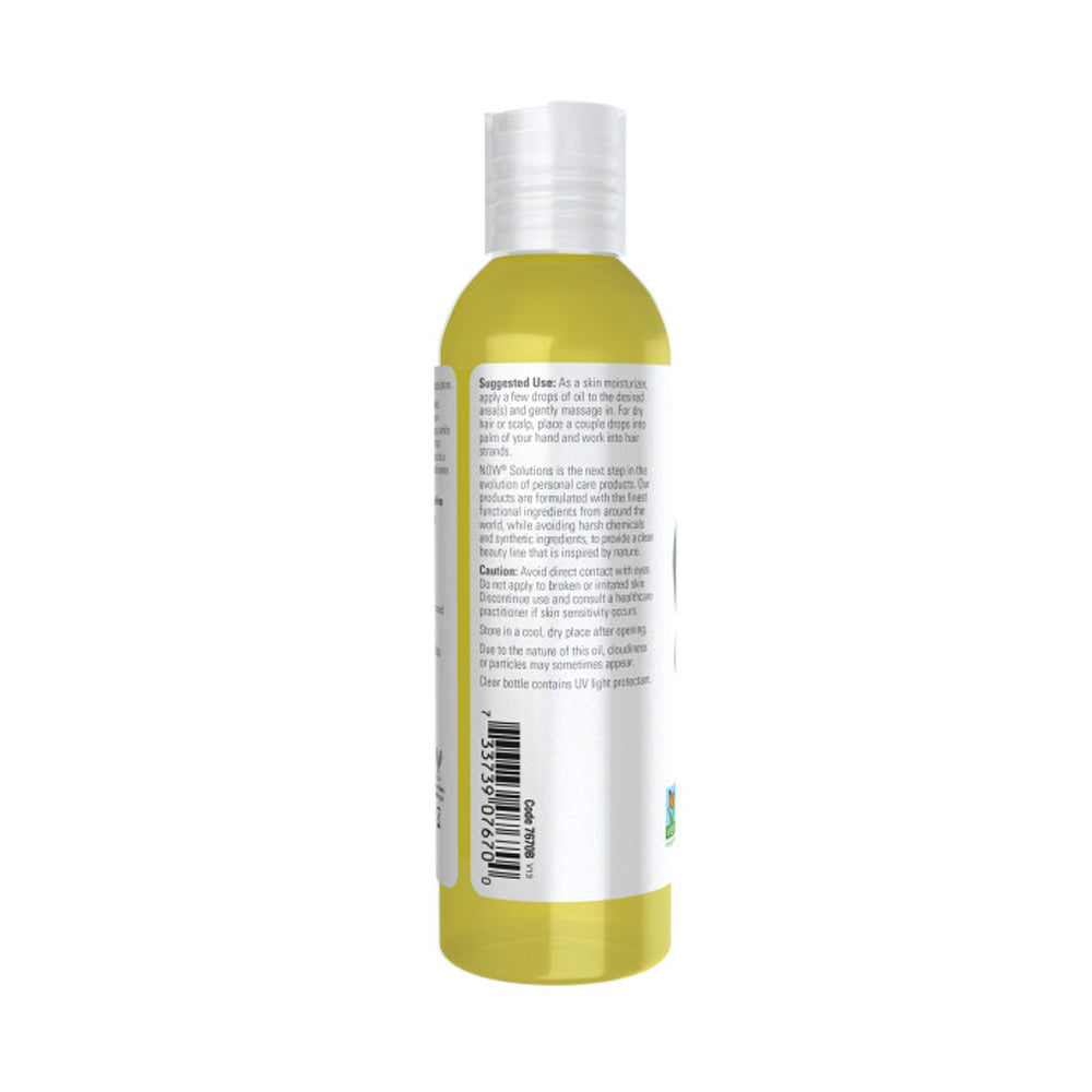 NOW Solutions, Avocado Oil, 100% Pure Moisturizing Oil, Nutrient Rich and Hydrating, 4-Ounce (118ml) Personal Care NOW Foods USA