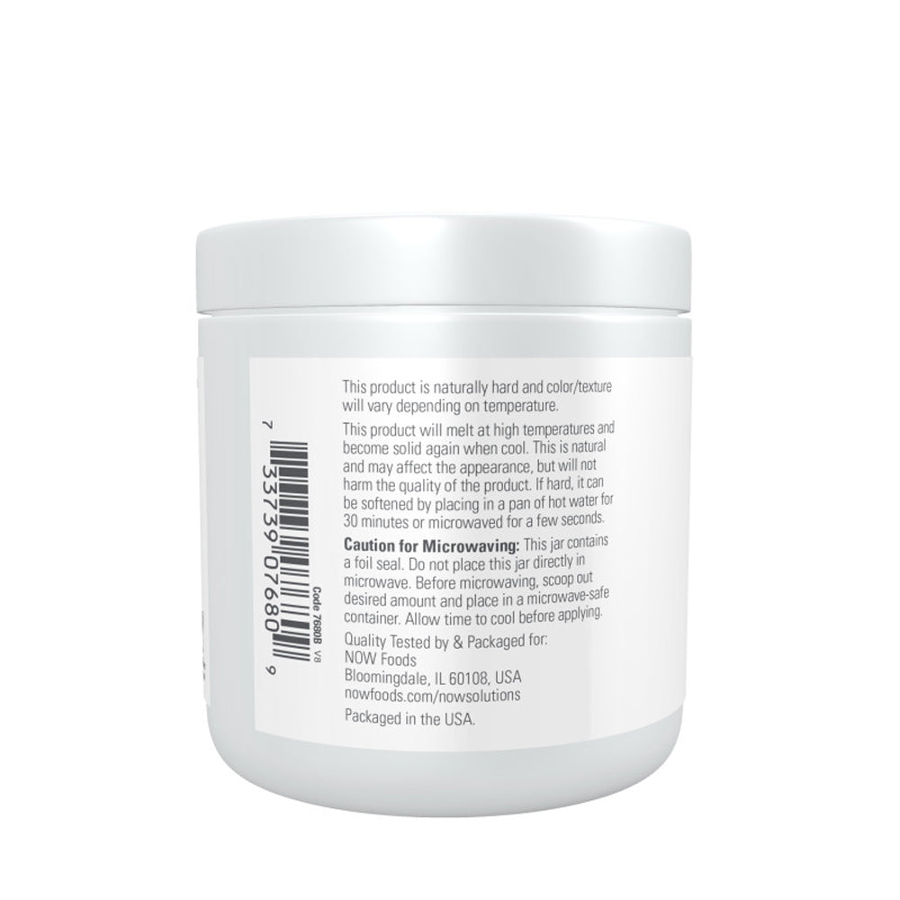 NOW Solutions, Cocoa Butter, Multi-Purpose Skin Moisturizer, Natural Moisture for the Whole Body, 7-Ounce (207ml) - Bloom Concept