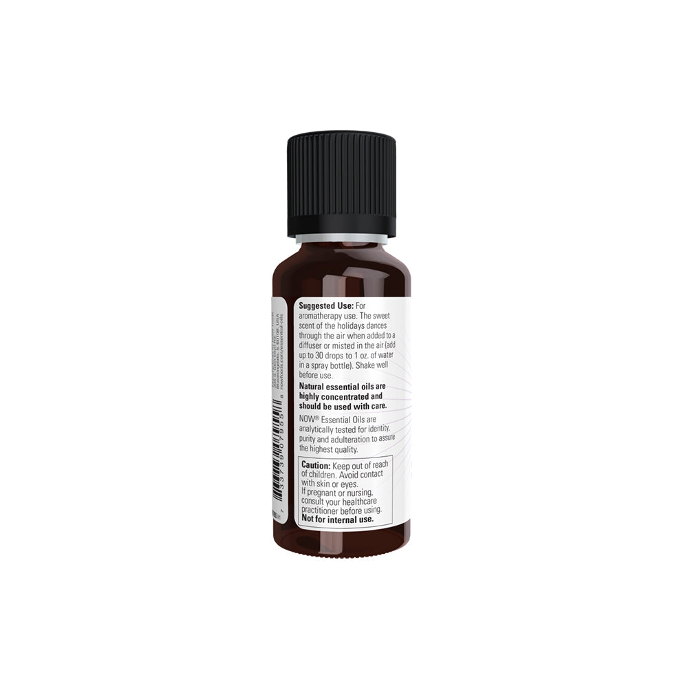 (Best by 09/26) NOW Essential Oils, Sugar Plum Oil Blend, 1 fl. oz. (30ml) Essential oils NOW Foods USA