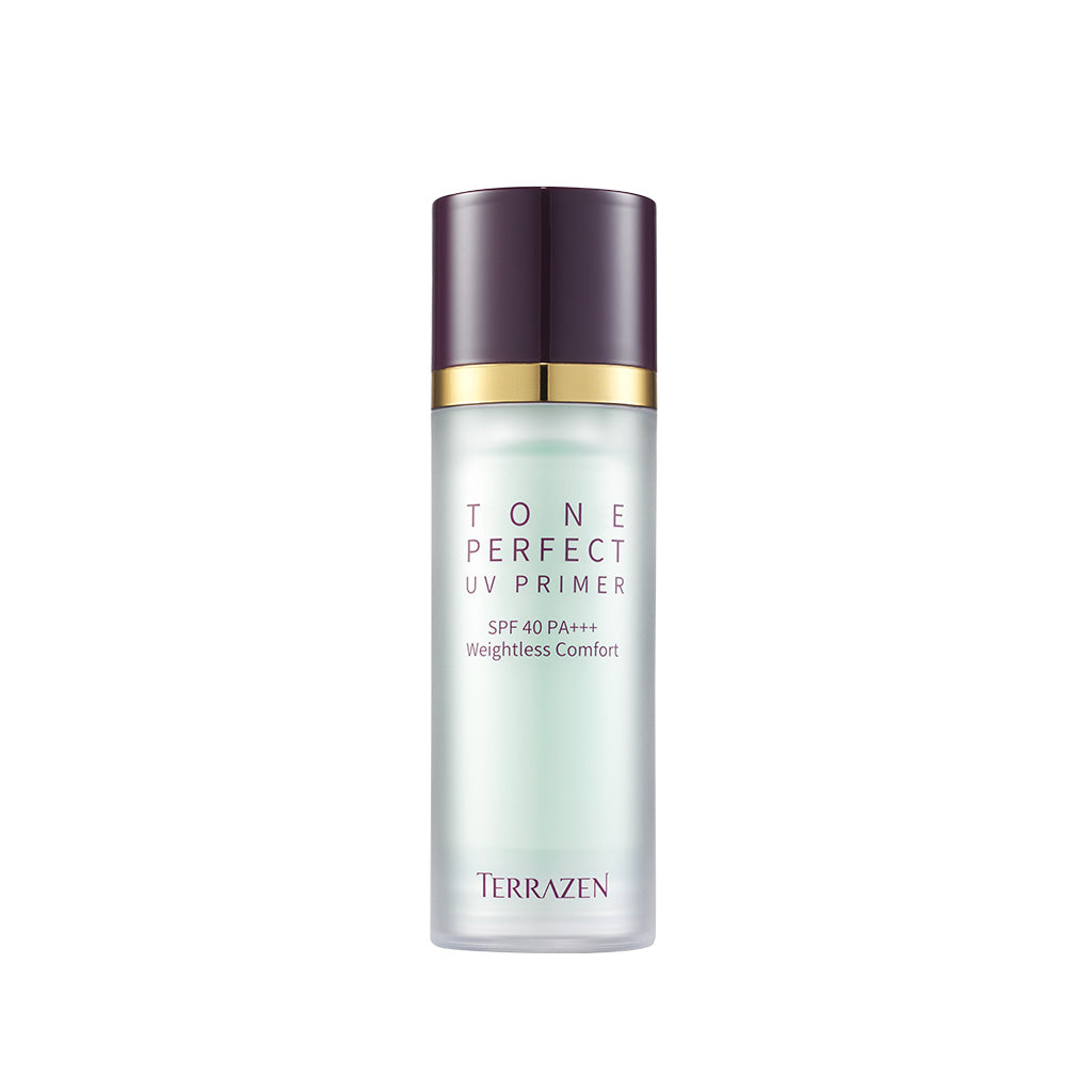 Terrazen Tone Perfect UV Primer 30ml - 3-in-1 Makeup Booster + Tone Corrector + UV Block with SPF40 PA+++