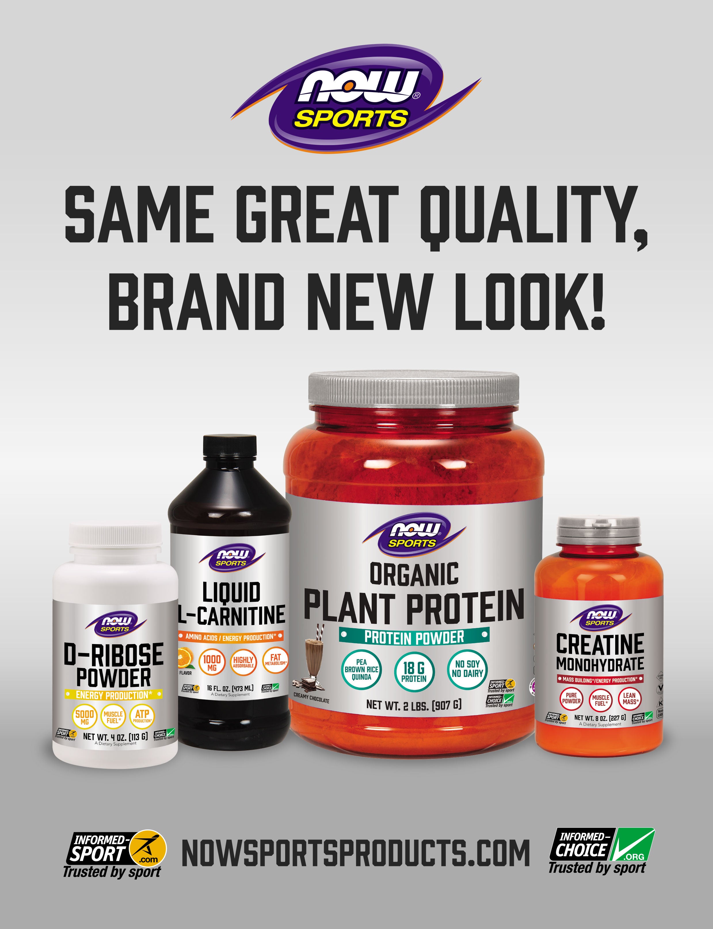 NOW Sports Nutrition, Sprouted Brown Rice Protein, 80% Protein, Unflavored Powder, 2-Pound (907 g) Vitamins & Supplements NOW Foods USA