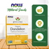 NOW Foods, Certified Organic Dandelion Traditional Cleansing Herbal Tea, Caffeine-Free, Non-GMO, 24-Count Natural Foods NOW Foods USA