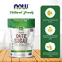 NOW Foods, Date Sugar, Pleasant Sweetener in Baked Goods, Raw and Unprocessed, Certified Non-GMO, 1-Pound (454g) Natural Foods NOW Foods USA