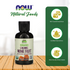 NOW Foods, Organic Liquid Monk Fruit, Zero-Calorie Sweetener, Caramel, 1.8-Ounce (53ml) Natural Foods NOW Foods USA