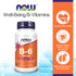 NOW FOODS Supplements, Vitamin B-6 (Pyridoxine HCl) 100 mg, Cardiovascular Health*, 100 Veg Capsules Vitamins & Supplements NOW Foods USA
