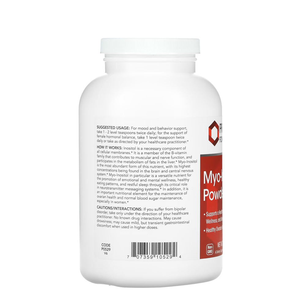 Protocol for Life Balance, Myo-Inositol Powder, 1 lb (454 g) Healthy Mood Protocol For Life Balance