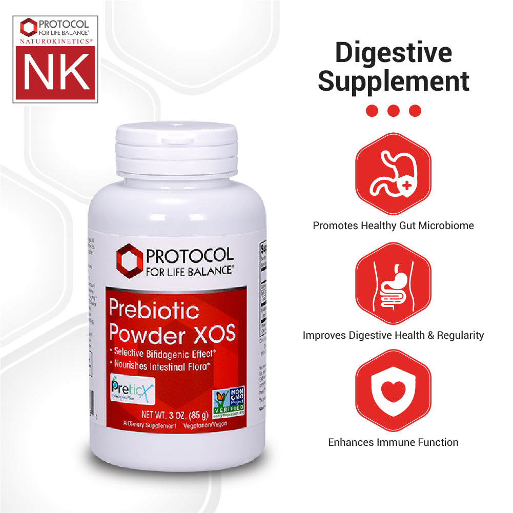 Protocol for Life Balance, Prebiotic Powder XOS, 3 oz. (85 g) Vitamins & Supplements Protocol For Life Balance
