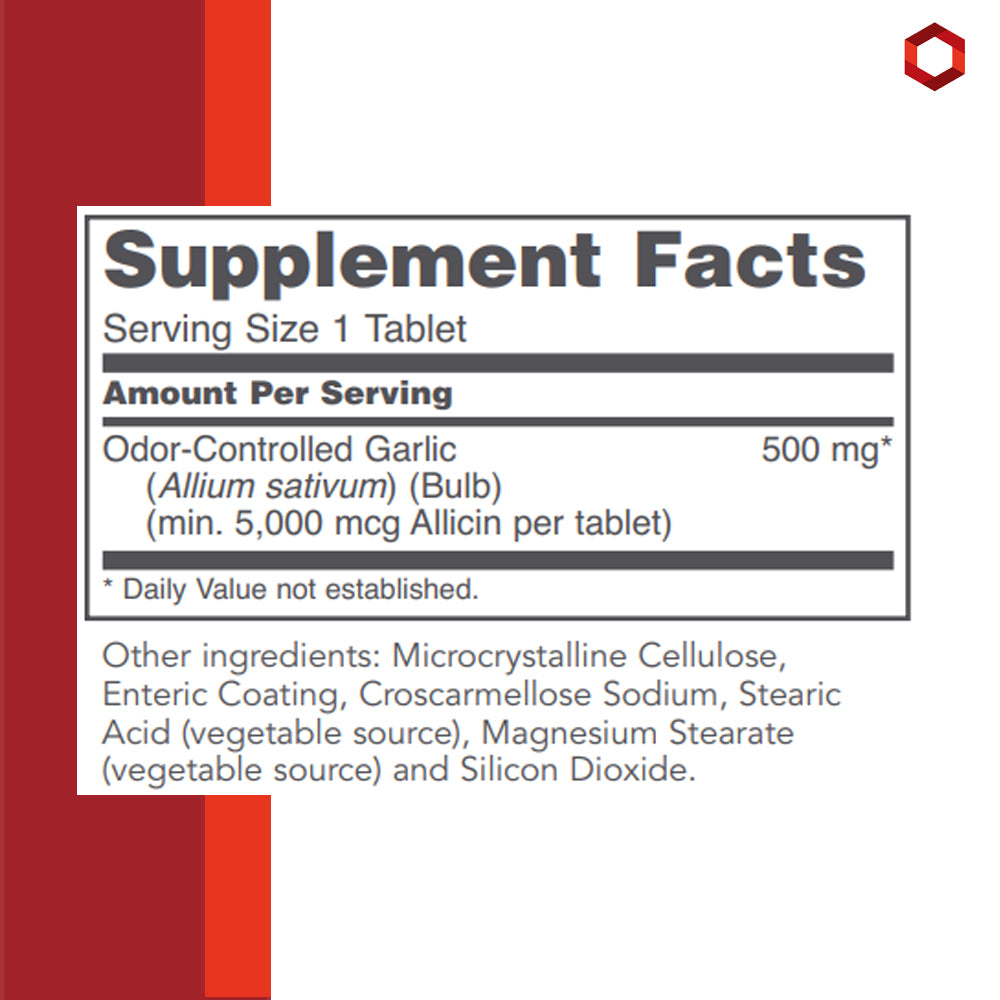 Protocol for Life Balance, Garlic 5000, 5,000 mcg, 90 Tablets Vitamins & Supplements Protocol For Life Balance