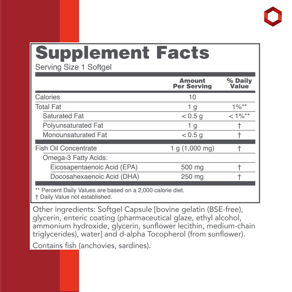 Protocol for Life Balance, Ultra Omega-3, 500 EPA / 250 DHA, 90 Softgels Vitamins & Supplements Protocol For Life Balance