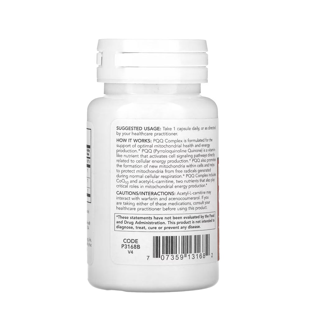 Protocol for Life Balance, PQQ Complex, 30 Veg Capsules Vitamins & Supplements Protocol For Life Balance