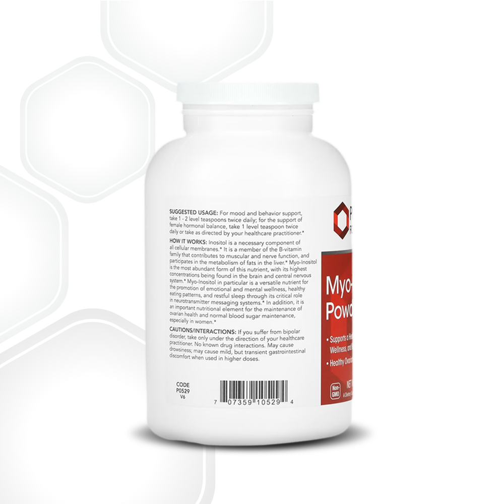 Protocol for Life Balance, Myo-Inositol Powder, 1 lb (454 g) Healthy Mood Protocol For Life Balance