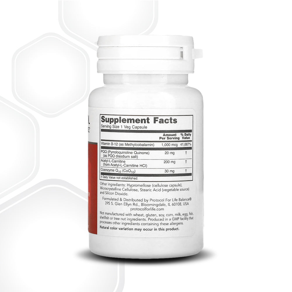 Protocol for Life Balance, PQQ Complex, 30 Veg Capsules Vitamins & Supplements Protocol For Life Balance