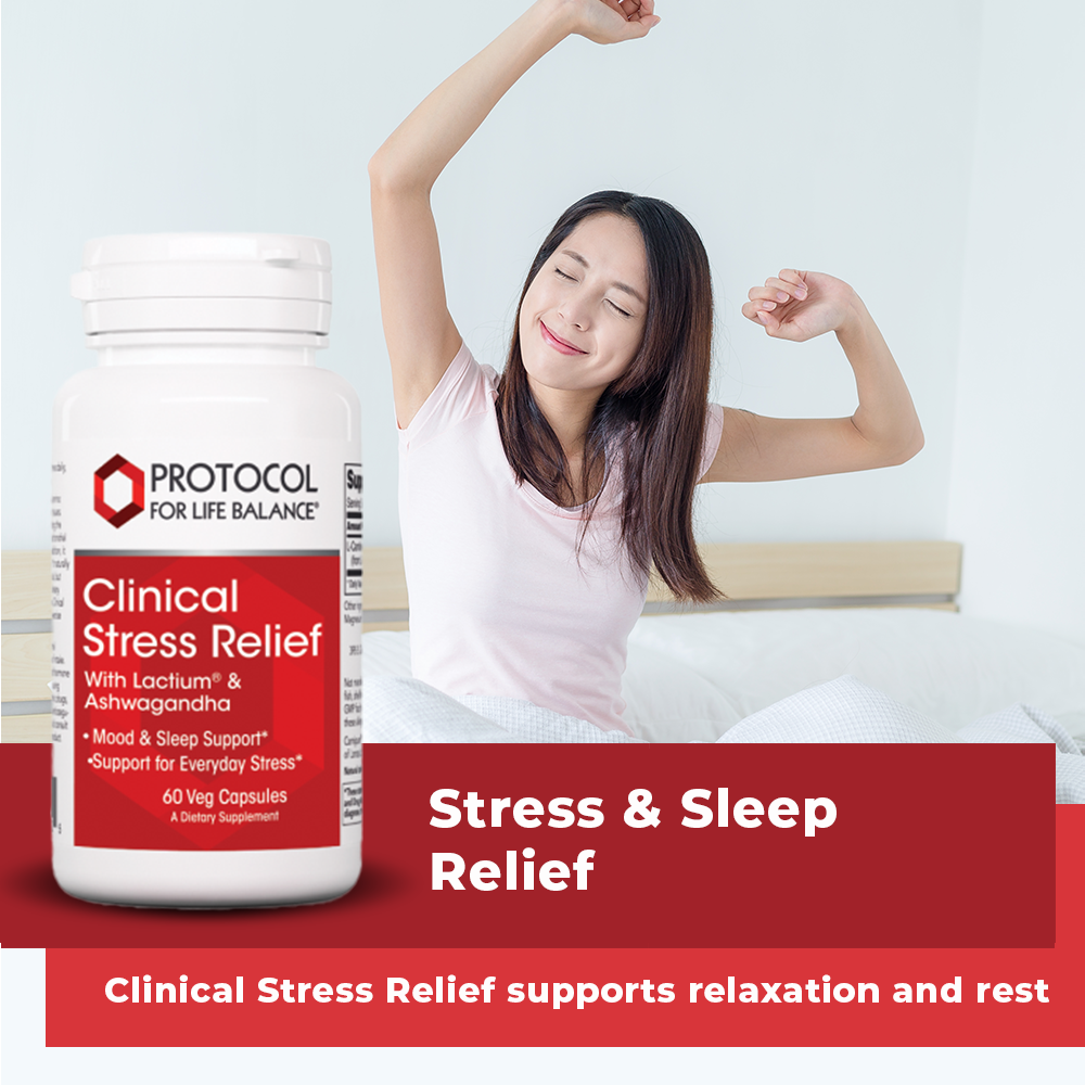 Protocol for Life Balance, Clinical Stress Relief , 60 Veg Capsules Healthy Mood Protocol For Life Balance