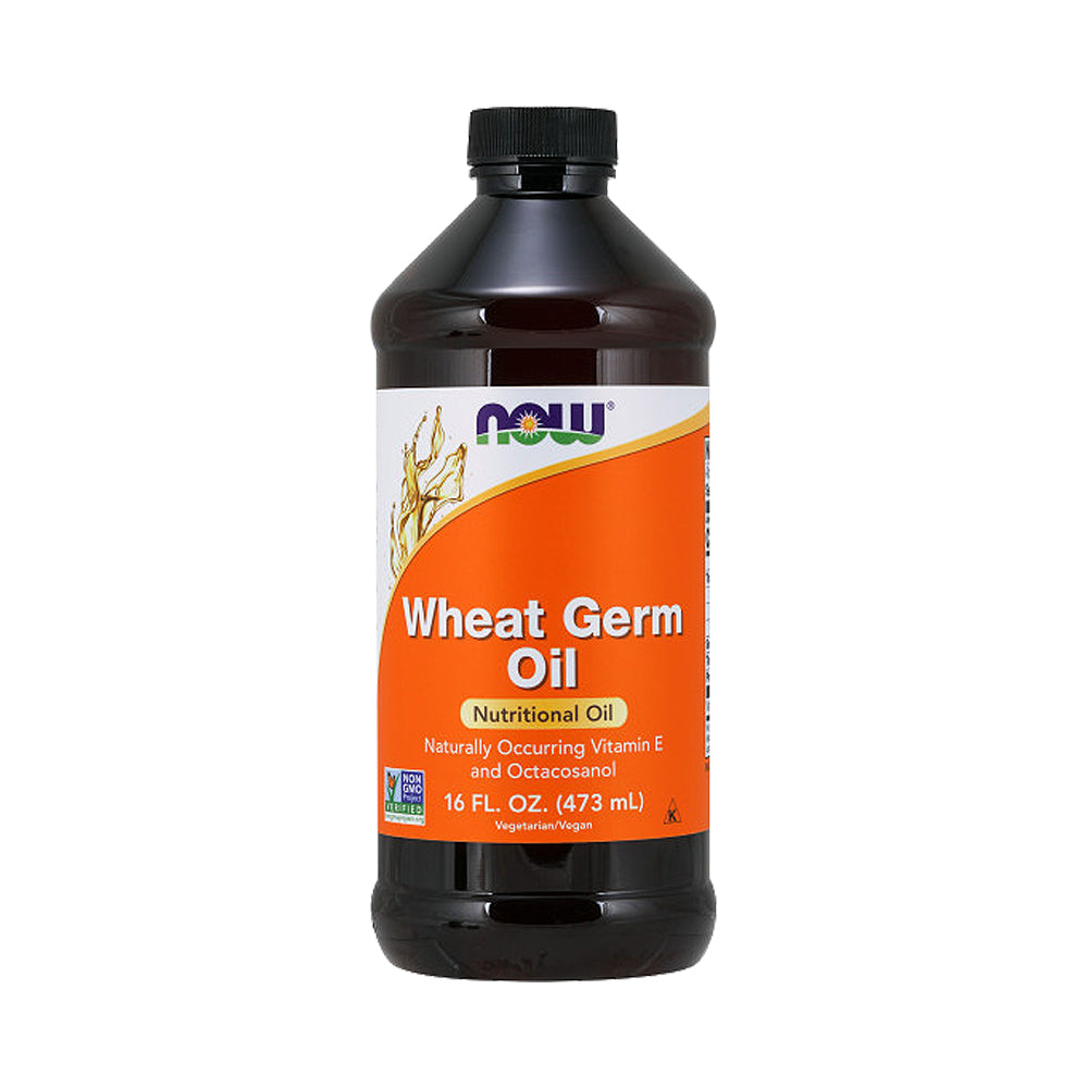 NOW Supplements, Wheat Germ Oil with Essential Fatty Acids (EFAs), Nutritional Oil, 16-Ounce (473 ml) - Bloom Concept