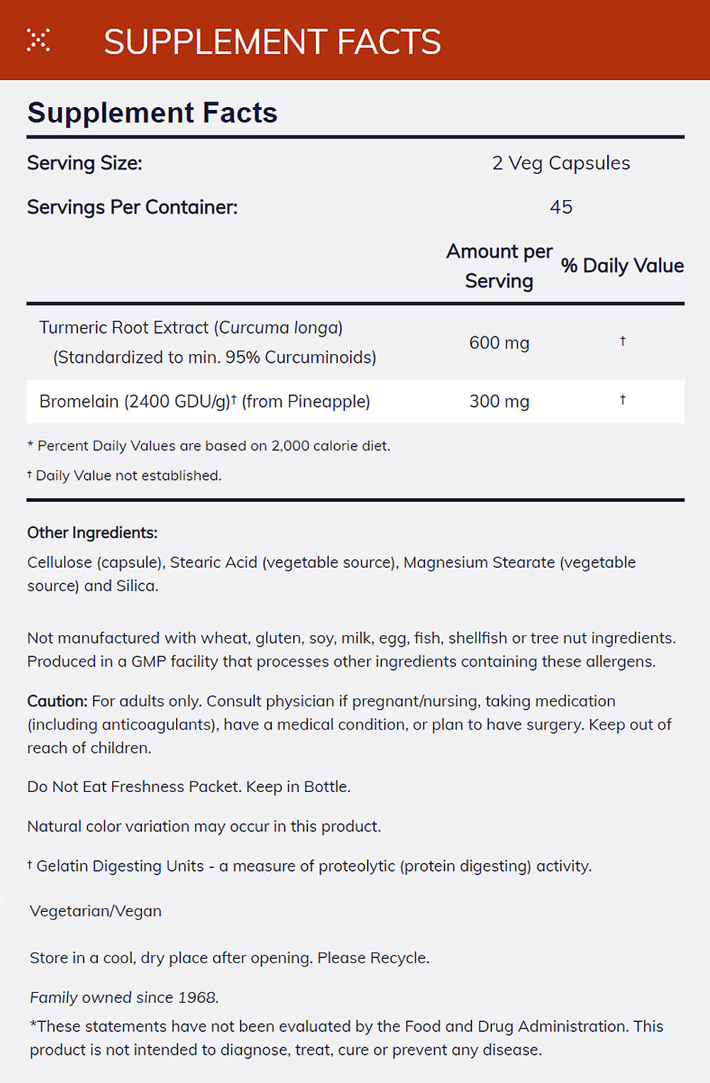 NOW Supplements, Turmeric & Bromelain (Standardized Turmeric Extract) with Bromelain 2400 GDU/g, 90 Veg Capsules - Bloom Concept