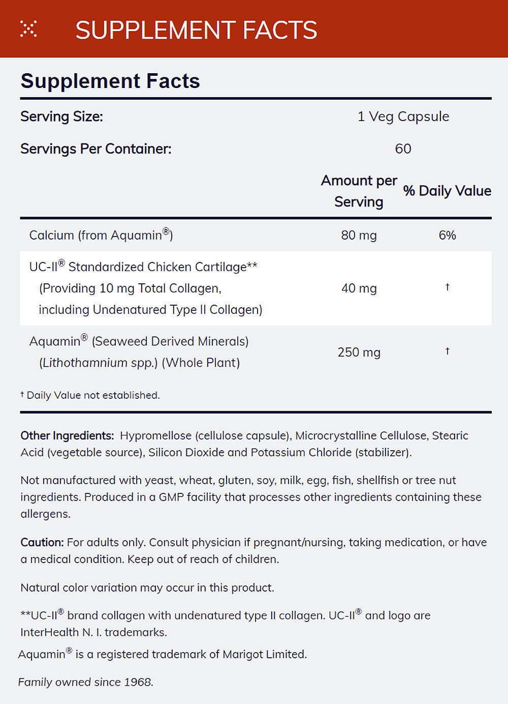 NOW Supplements, UC-II Type II Collagen with Undenatured Type II Collagen, 60 Veg Capsules Vitamins & Supplements NOW Foods USA
