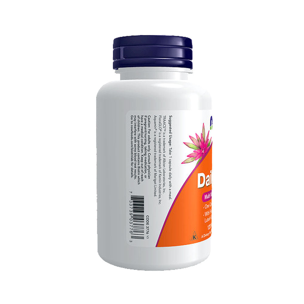 NOW Supplements, Daily Vits™ with Fruit & Veggie Blend, Lutein and Lycopene, 120 Veg Capsules Vitamins & Supplements NOW Foods USA