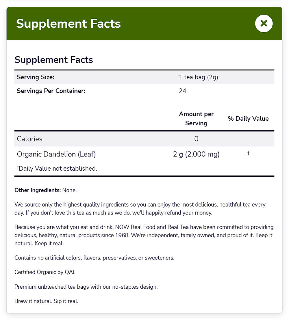 NOW Foods, Ginger Mint Comfort Tea, Calming and Tummy-Pleasing Ginger-Mint Herbal Blend, Caffeine-Free, Non-GMO, 24-Count Natural Foods NOW Foods USA
