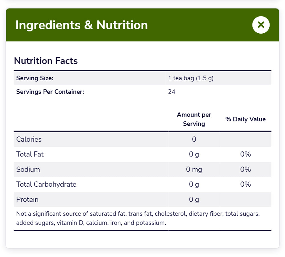 NOW Foods, Chamomile Tea, Comfort in a Cup, Relaxing and Caffeine-Free, Non-GMO, 24-Count - Bloom Concept