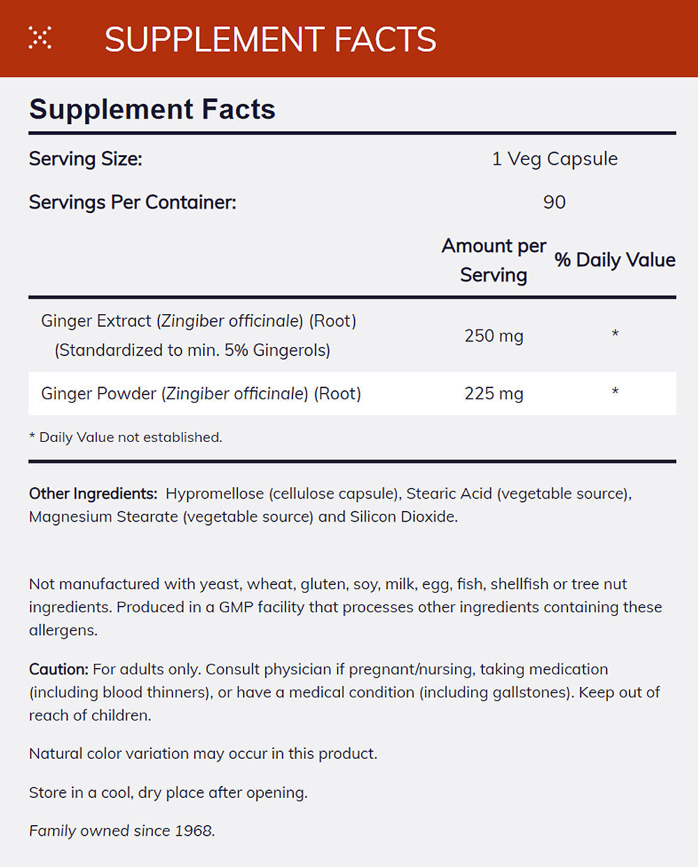NOW Supplements, Ginger Root Extract 250 mg, Temporary Relief of Upset Stomach*, Digestive Support*, 90 Veg Capsules - Bloom Concept