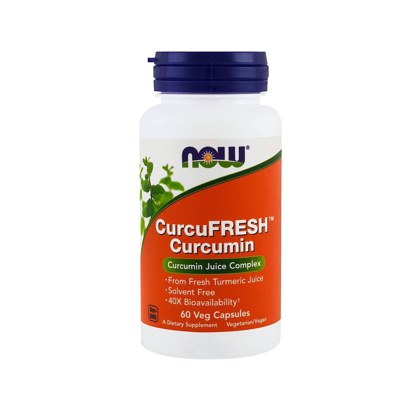 NOW Supplements, CurcuFRESH™ Curcumin, Derived from Fresh Turmeric Juice, Curcumin Juice Complex, 60 Veg Capsules - Bloom Concept
