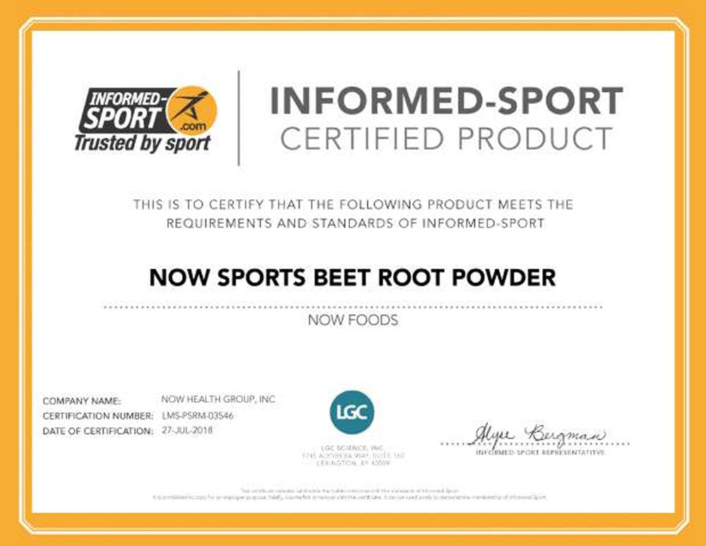 NOW Sports Nutrition, Beet Root Powder, Super Food With Naturally Occurring Nitrates, 12-Ounce (340 g) - Bloom Concept