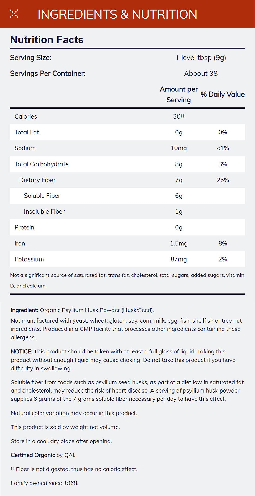 NOW Supplements, Psyllium Husk Powder, Certified Organic, Non-GMO Project Verified, Soluble Fiber, 12-Ounce (340 g) Vitamins & Supplements NOW Foods USA