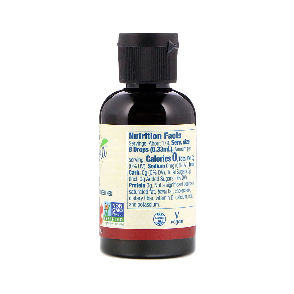 NOW Foods, Better Stevia, Liquid, Maple, Zero-Calorie Liquid Sweetener, Low Glycemic Impact, Certified Non-GMO, 2-Ounce (59 ml) Natural Foods NOW Foods USA
