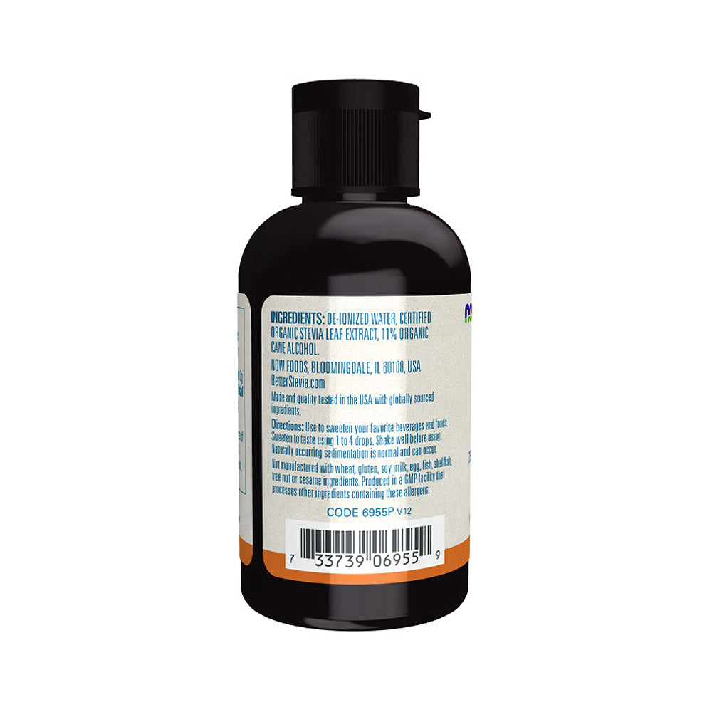 NOW Foods, Better Stevia Liquid, Original, Zero-Calorie Liquid Sweetener, Low Glycemic Impact, Certified Non-GMO, 2-Ounce (60ml) Natural Foods NOW Foods USA
