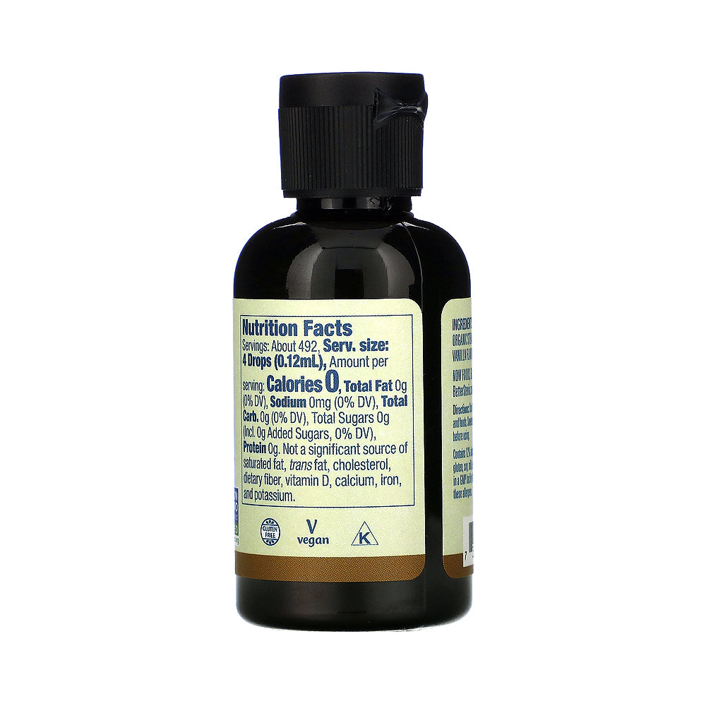 NOW Foods, Better Stevia Liquid, French Vanilla, Zero-Calorie Liquid Sweetener, Low Glycemic Impact, Certified Non-GMO, 2-Ounce (60 ml) Natural Foods NOW Foods USA