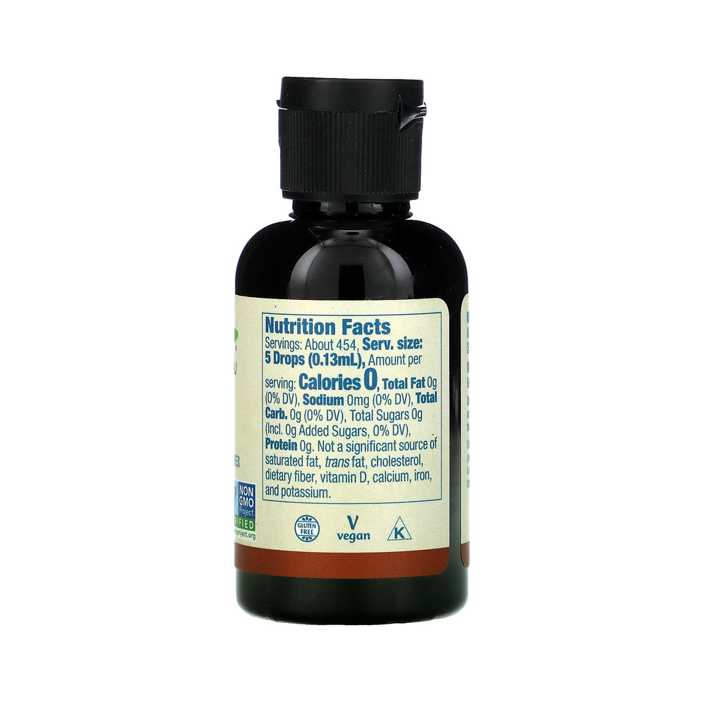 NOW Foods, Better Stevia Liquid, Hazelnut, Zero-Calorie Liquid Sweetener, Low Glycemic Impact, Certified Non-GMO, 2-Ounce (59 ml) Natural Foods NOW Foods USA
