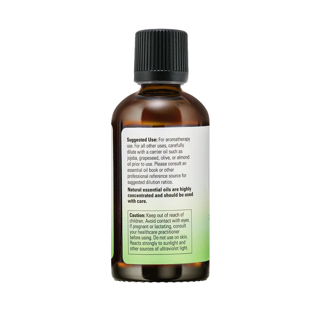 NOW Essential Oils, Organic Orange Oil, Uplifting Aromatherapy Scent, Cold Pressed, 100% Pure, Vegan, Child Resistant Cap, 4-Ounce (30ml) (118 ml) - Bloom Concept