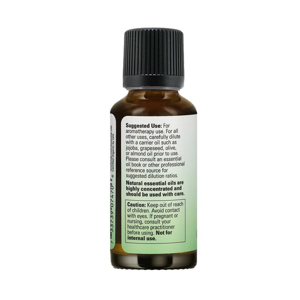 NOW Foods Organic Tea Tree Oil, Cleansing Aromatherapy Scent, Steam Distilled, 100% Pure, (30ml) - Bloom Concept